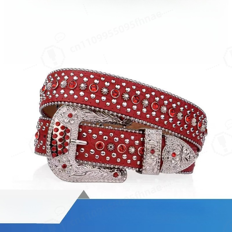 Cinturón de diamantes de imita - Women Fashion Jeans reseña y precio