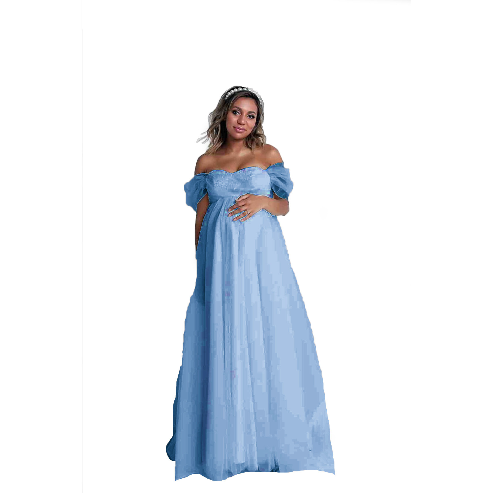 Vestido de maternidad sin tira - Women Fashion Photoshoot reseña y precio