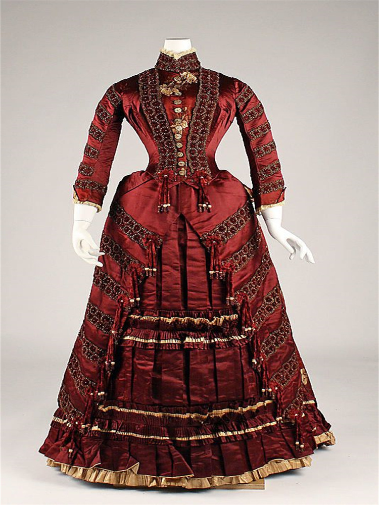 Vestido Victoriano Rojo de los - Women'S Fashion Victorian Era reseña y precio