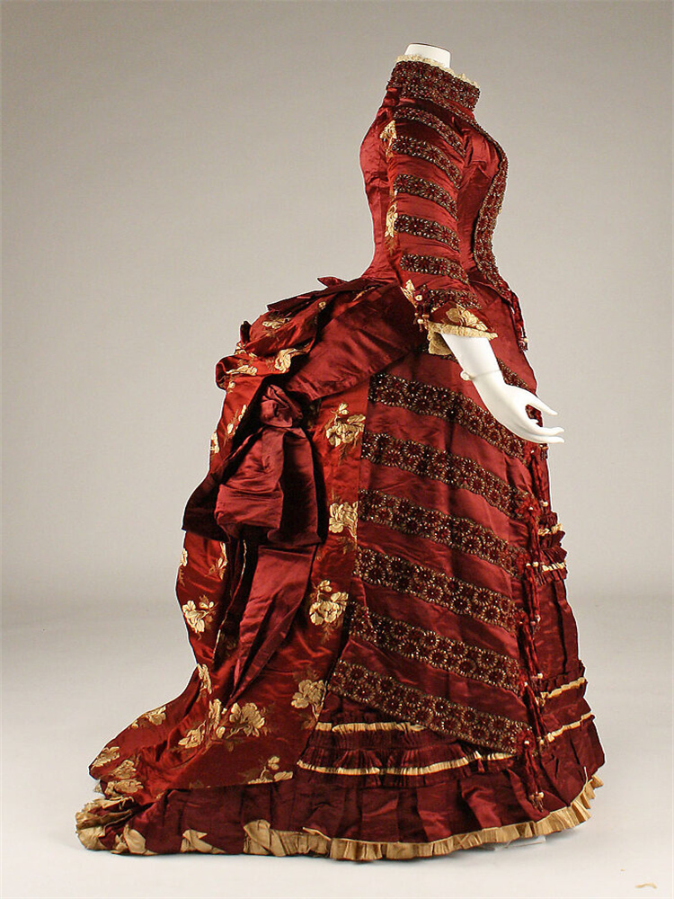 Vestido Victoriano Rojo de los - Women'S Fashion Victorian Era reseña y precio