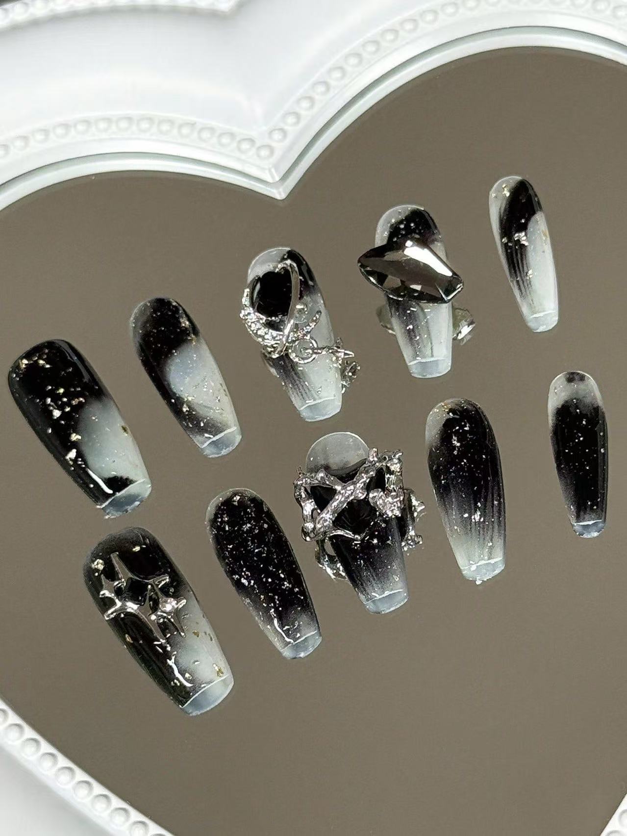 10 piezas de uñas largas trape - Women Fashion Photoshoot reseña y precio