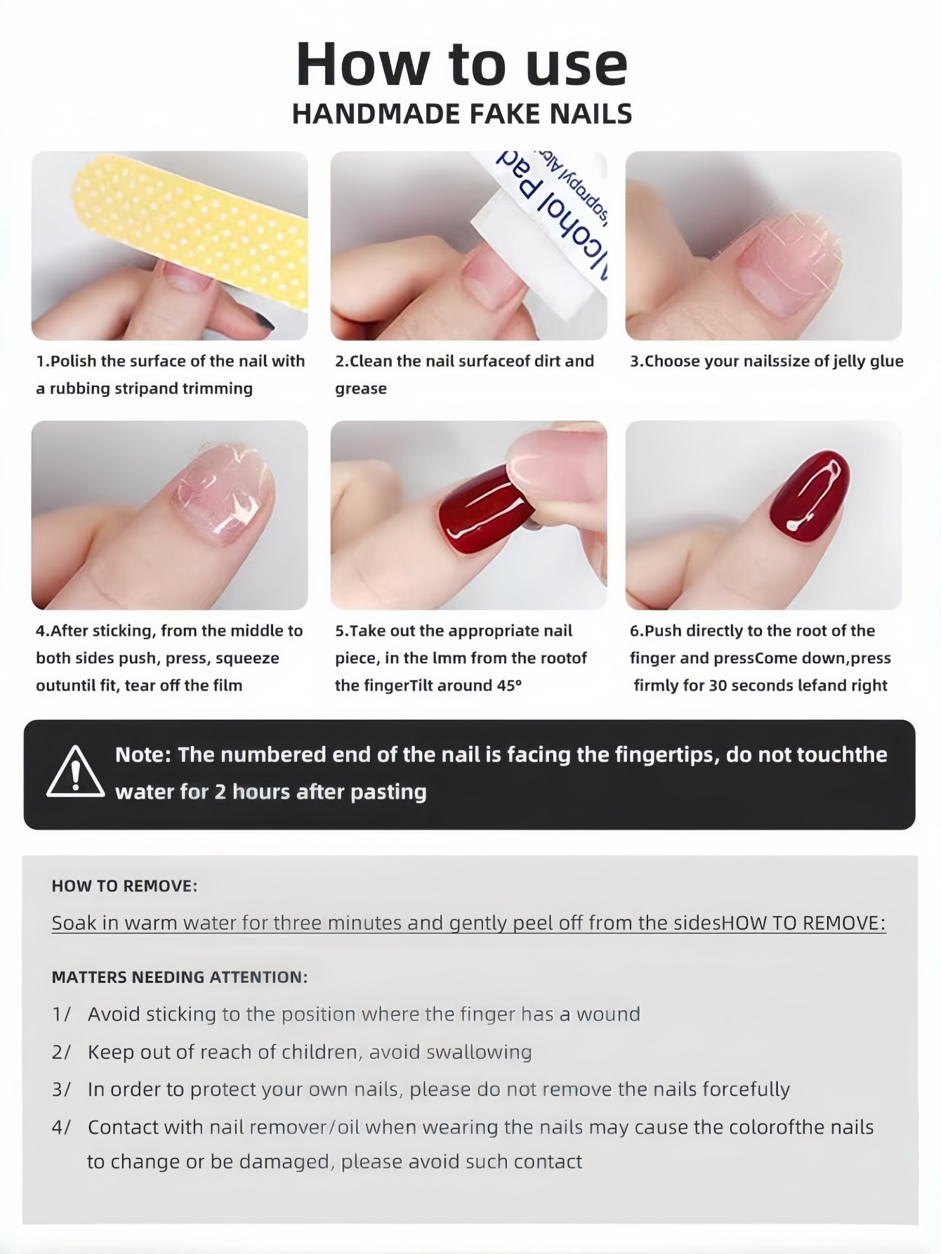 10 piezas de uñas largas trape - Women Fashion Photoshoot reseña y precio