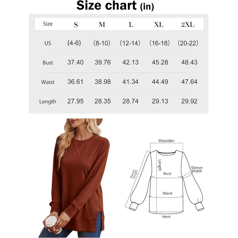 Sudadera para mujer con abertu - Women'S Fashion Trends Fall 2025 reseña y precio