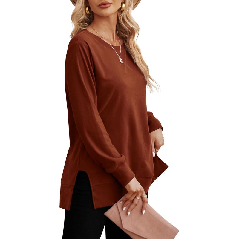 Sudadera para mujer con abertu - Women'S Fashion Trends Fall 2025 reseña y precio