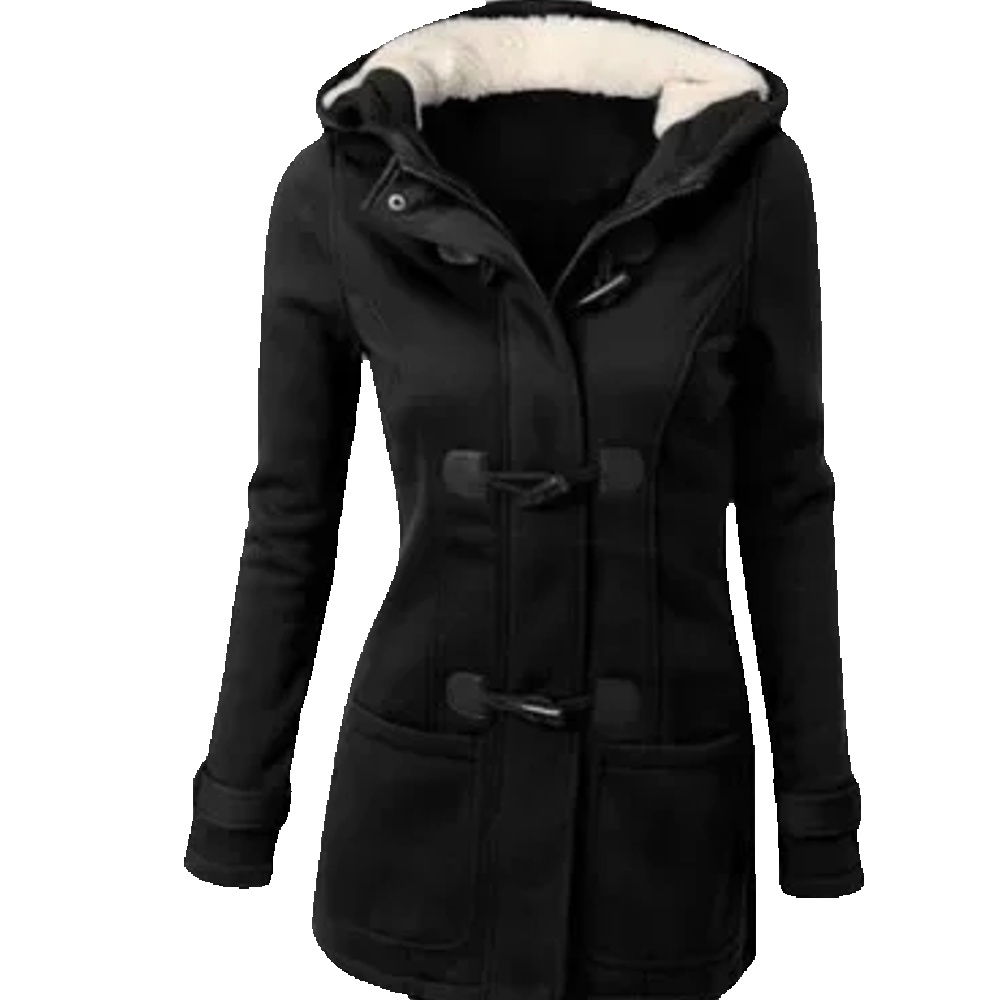 Chaqueta con botones de cuerno - Women'S Fashion Jackets Amazon reseña y precio