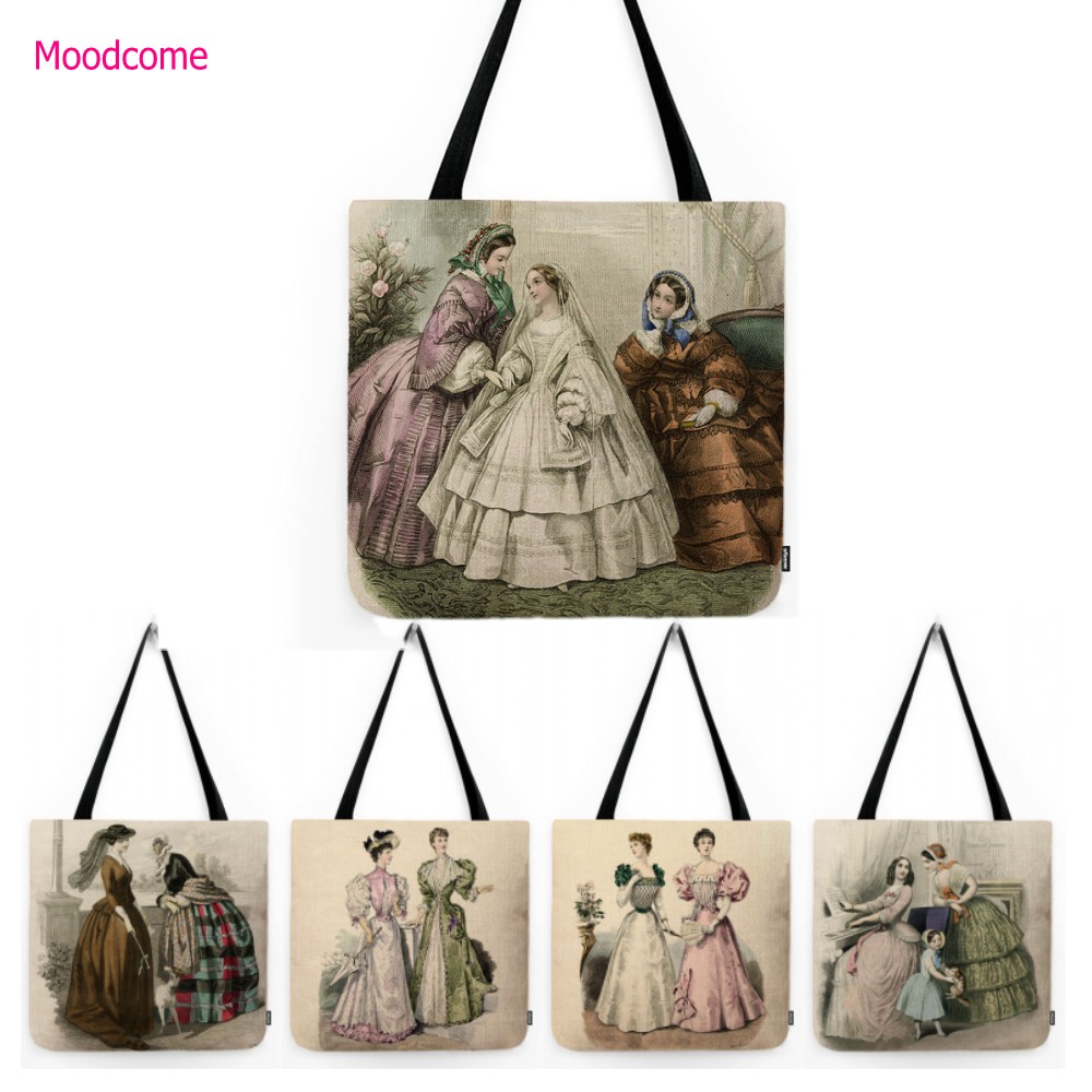 Bolso de hombro de lino y algo - Women'S Fashion Victorian Era reseña y precio