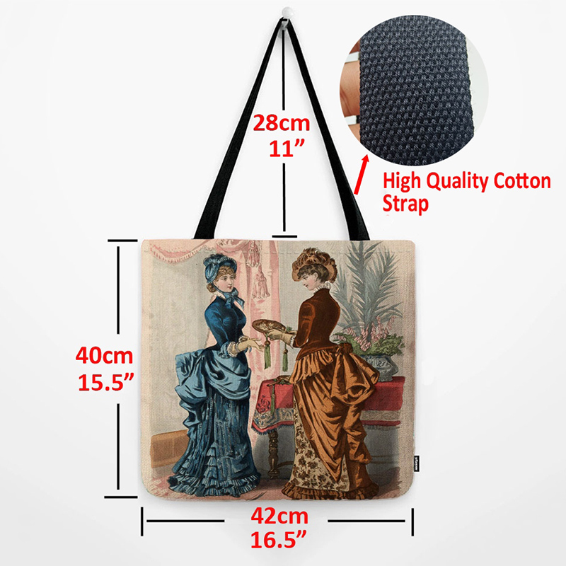Bolso de hombro de lino y algo - Women'S Fashion Victorian Era reseña y precio
