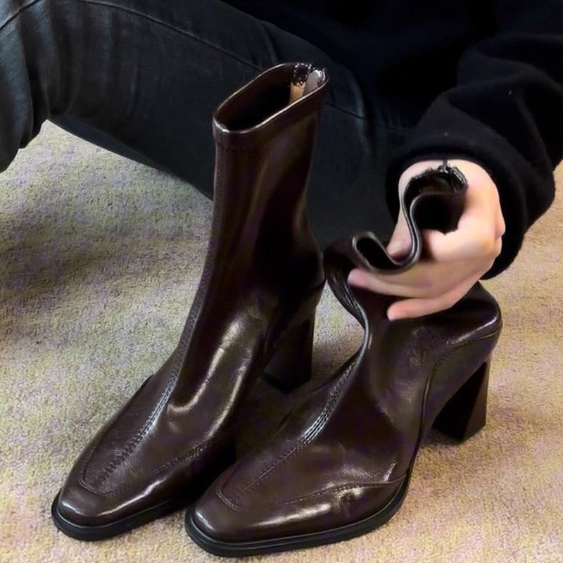 Botines de tacón alto para muj - Women'S Fashion Designer Clothes reseña y precio