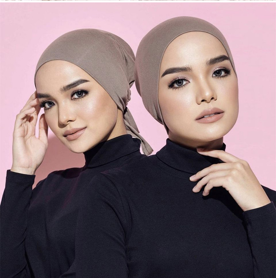 Nuevo Turbante Musulmán Suave  - Women'S Fashion Hats reseña y precio