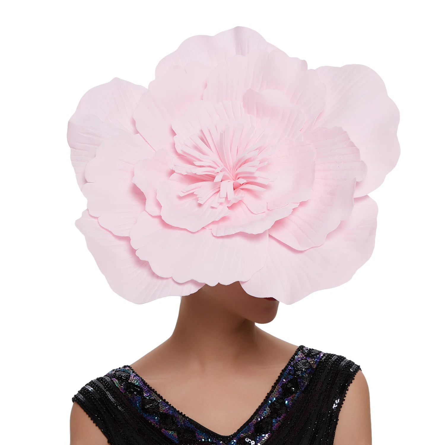 Diadema grande con flores para - Women Fashion Photoshoot reseña y precio