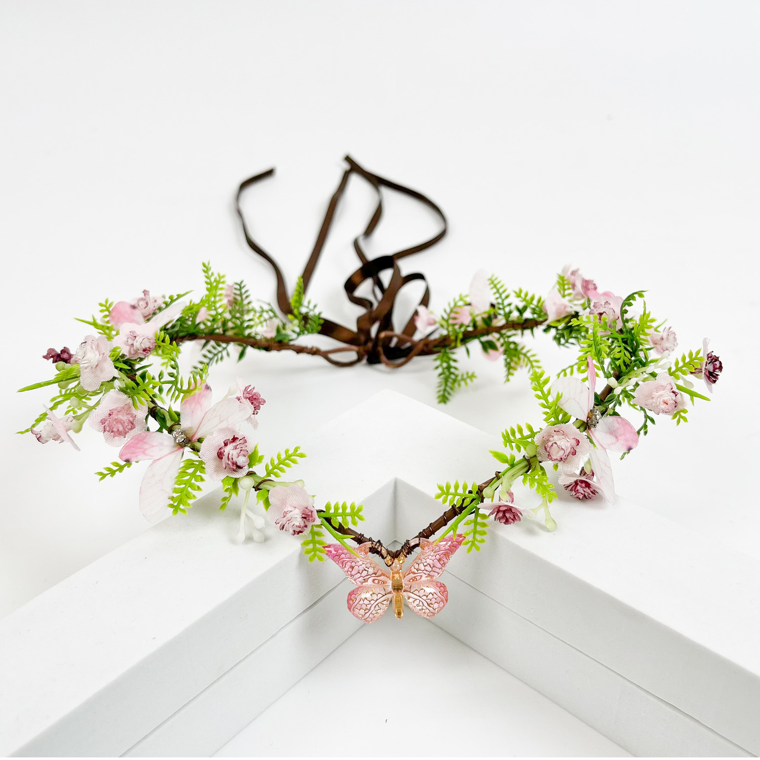 Corona de hadas de flores, cor - Women Fashion Photoshoot reseña y precio