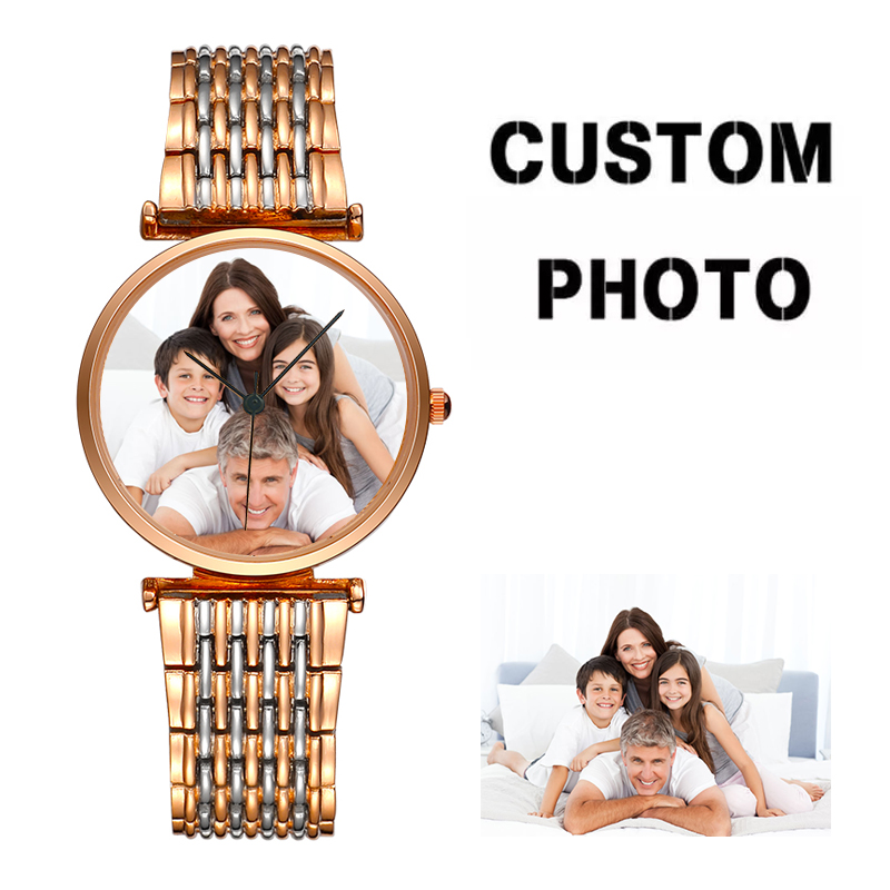 Reloj de mujer con esfera pers - Women Fashion Logo reseña y precio