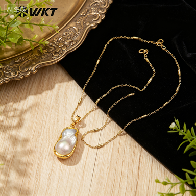 WT-JN063 Collar de perlas natu - Women'S Fashion Vogue reseña y precio